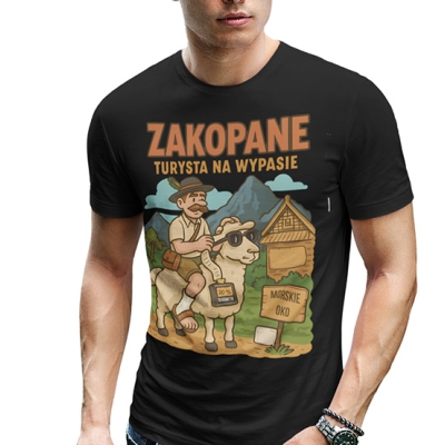KOSZULKA  WAKACYJNA Zakopane na Wypasie